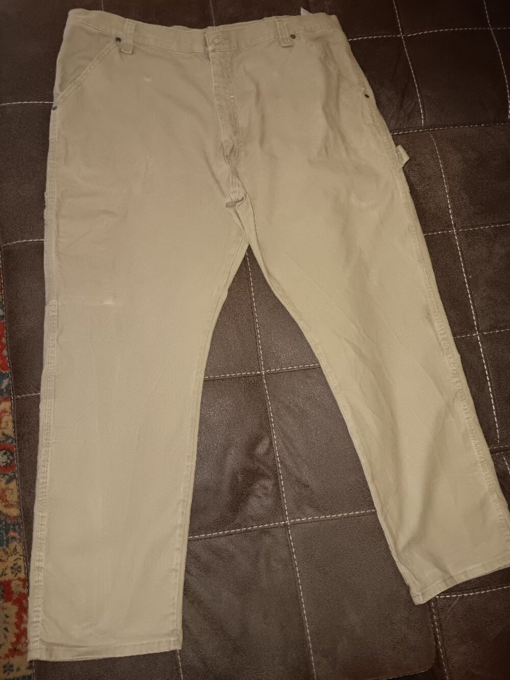 Men's Wrangler 42X30 Khaki Pants Preowned